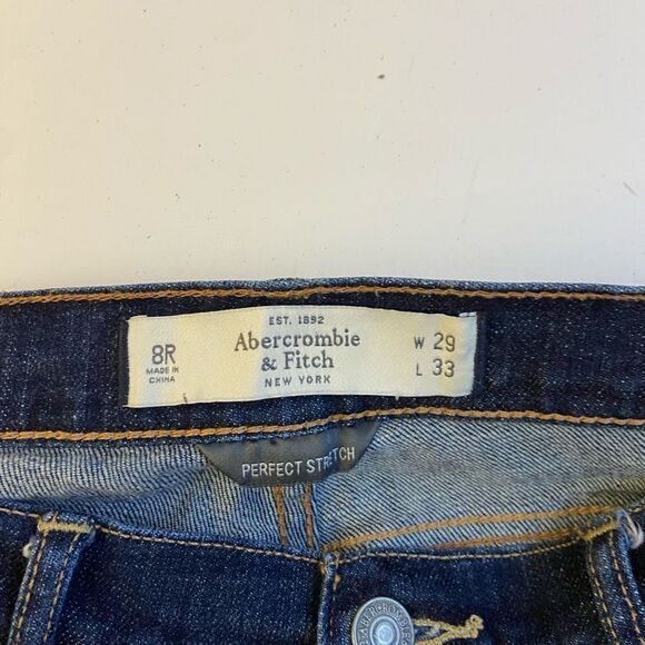 Abercrombie fitch perfect stretch 29x33 actual 31x32 99 cotton - Picture 5 of 7